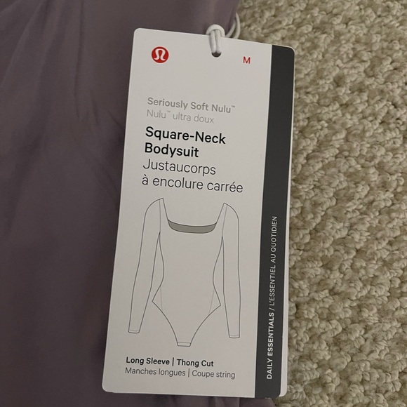 Lululemon Square Neck Bodysuit - Picture 2 of 3